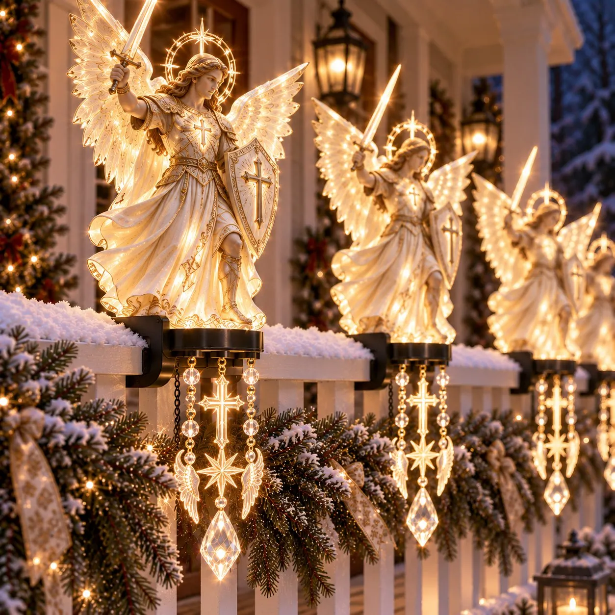 🎁LAST DAY 70% OFF🔥✨ Sacred Christmas Railing Lights