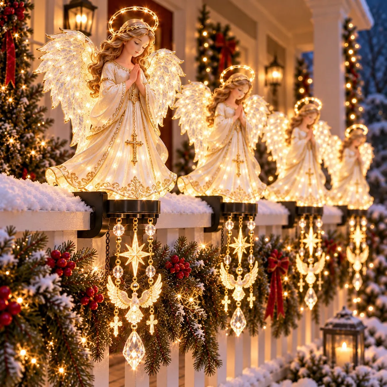 🎁LAST DAY 70% OFF🔥✨ Sacred Christmas Railing Lights