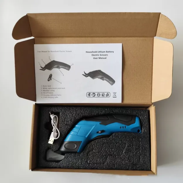 Cut Faster Cordless Electric Scissors