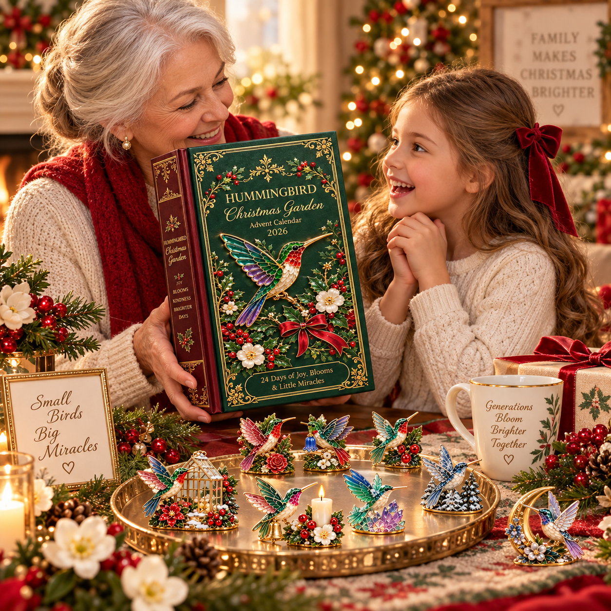 ⏳ Last day to save 61% 🐦24 Days of Joy in Bloom — Hummingbird Christmas Garden Advent Calendar 2026