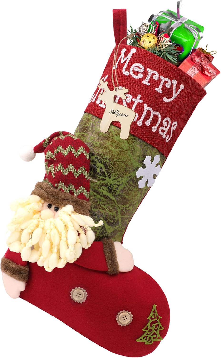 Santa Christmas stocking
