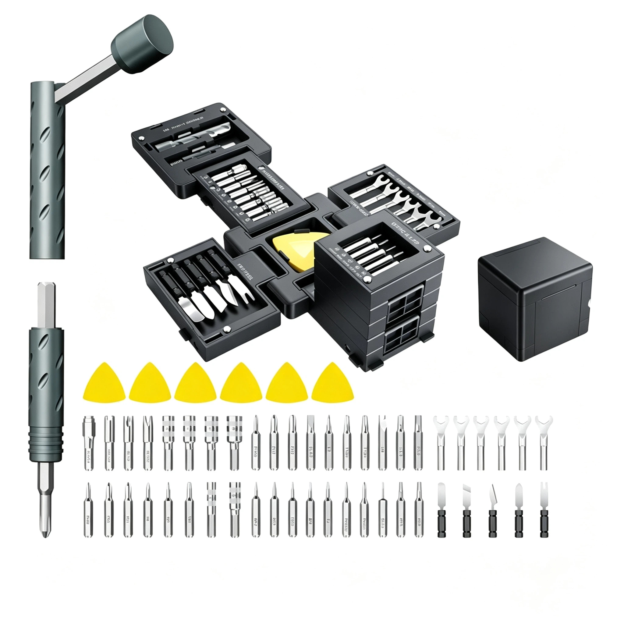 🔥49% Off Last Day⚡55-In-1 Magnetic Screwdriver Set
