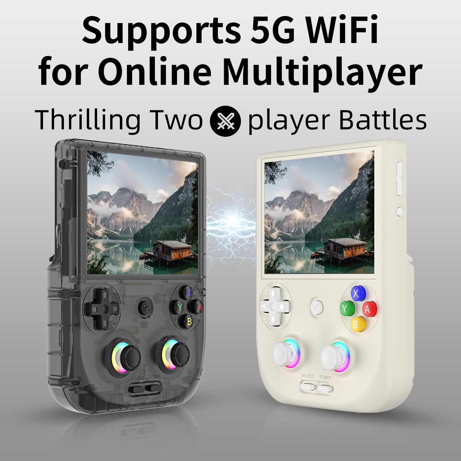 5GHz WiFi online multiplayer with two-player battles