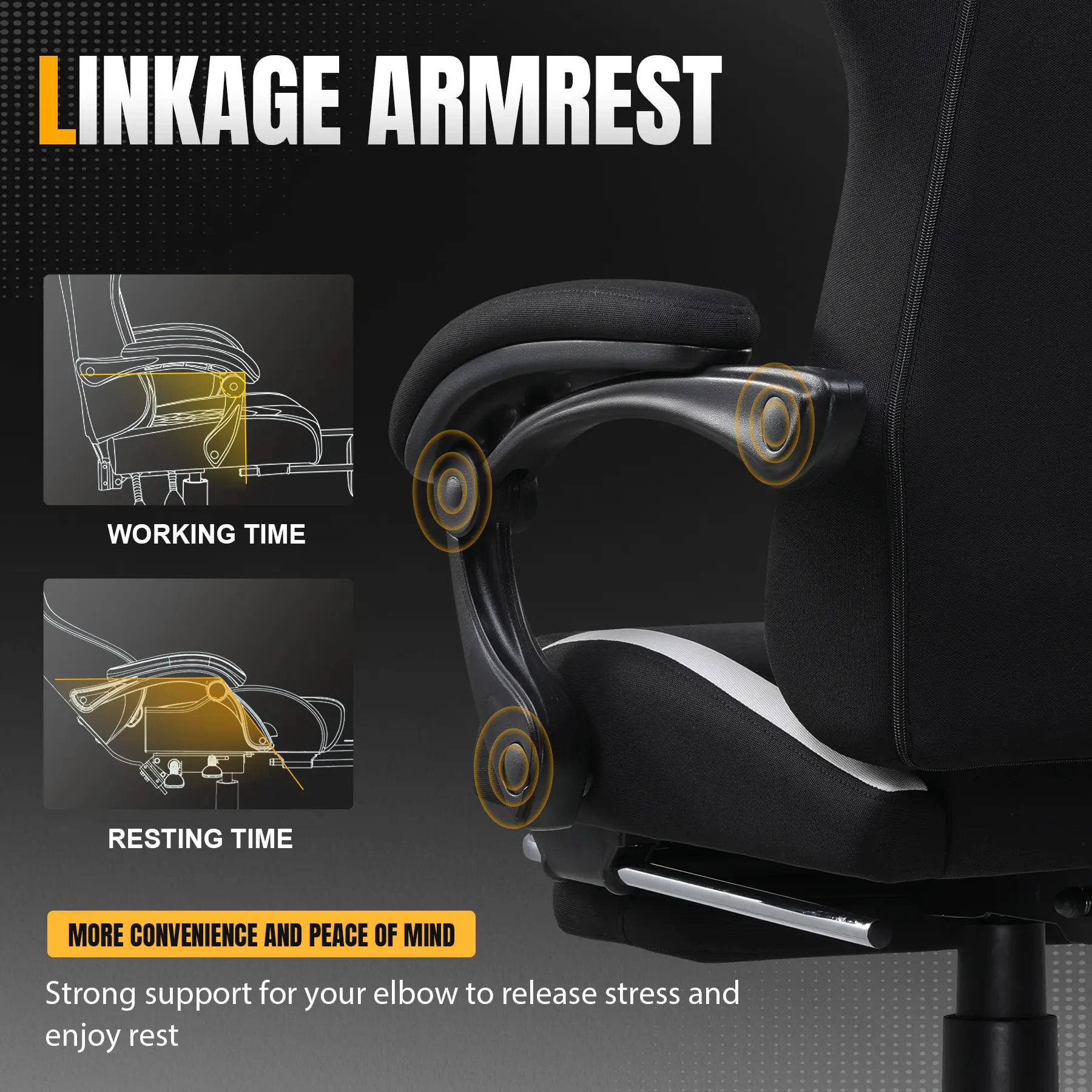 【Deals for You】Ergonomic Office Gaming Chair - Pocket Spring Cushion, Memory Foam Lumbar Pillow, Reclining Mesh Swivel Rolling Task Chair Furniture,Easy Assembly,Comfortable,Gift Idea