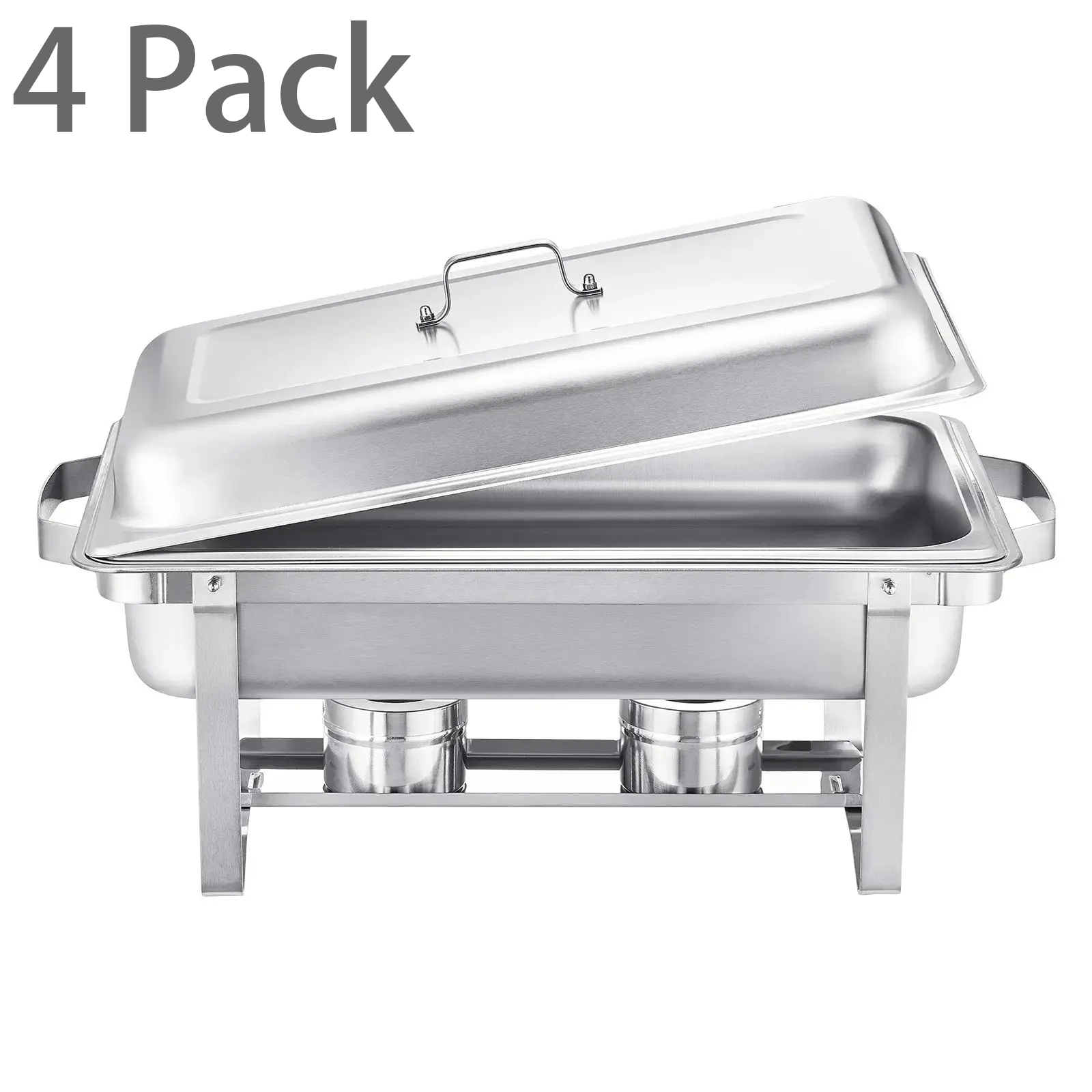 VEVOR 8 Qt Gold Chafing Dish Buffet Set - Stainless Steel