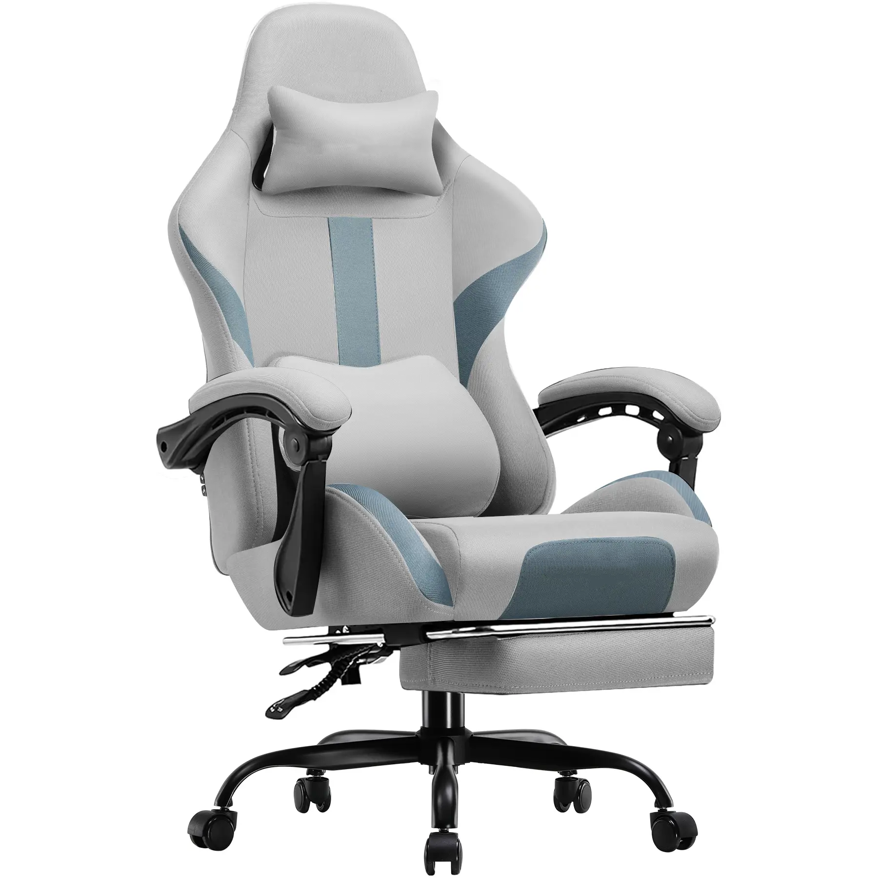 【Deals for You】Ergonomic Office Gaming Chair - Pocket Spring Cushion, Memory Foam Lumbar Pillow, Reclining Mesh Swivel Rolling Task Chair Furniture,Easy Assembly,Comfortable,Gift Idea