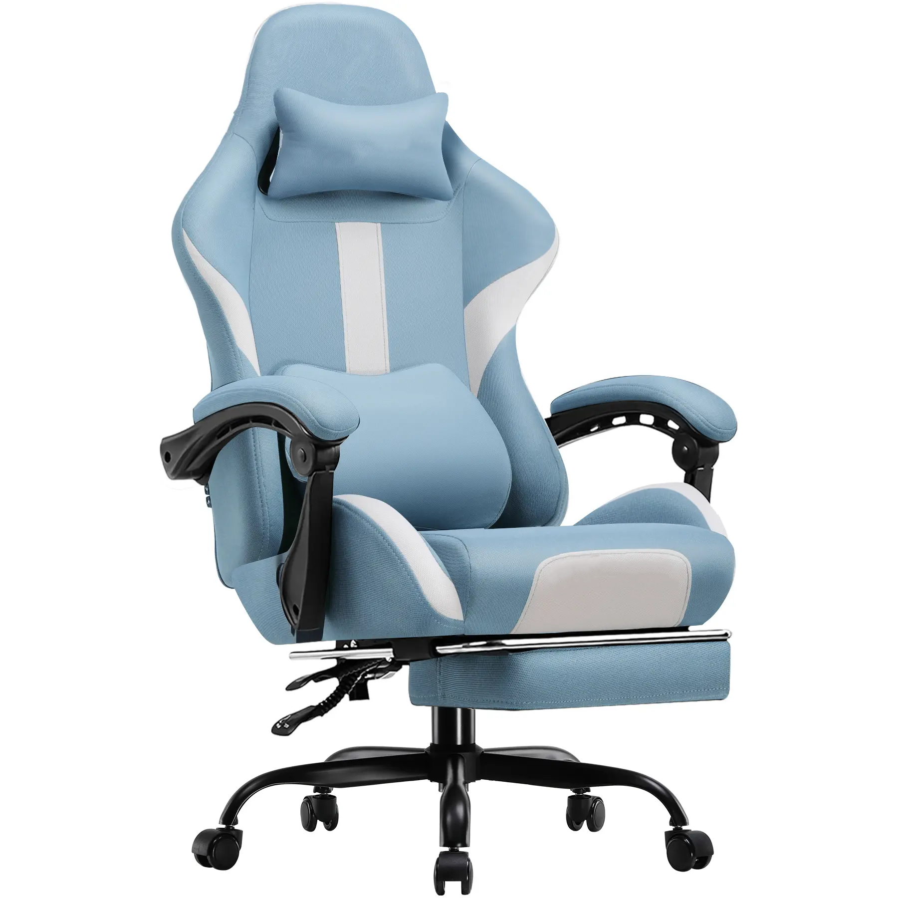 【Deals for You】Ergonomic Office Gaming Chair - Pocket Spring Cushion, Memory Foam Lumbar Pillow, Reclining Mesh Swivel Rolling Task Chair Furniture,Easy Assembly,Comfortable,Gift Idea