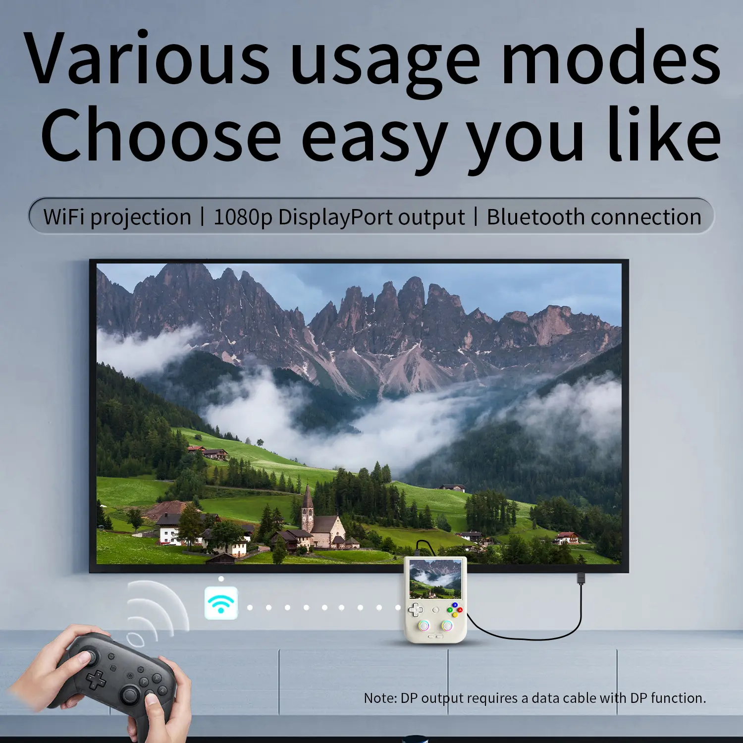 RG DS Handheld Gaming Console - 4" IPS Dual Screen, Android, 4000mAh Flip-Style Player, 5V Input, Rechargeable Portable Console, Cool Gadgets, Gaming Stuff, Teen Boy Gift, Outdoor Use,sohochic