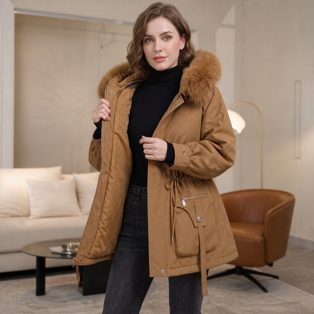 🧥 Polished Layers, Easy Comfort | Women's Longline Lapel Coat