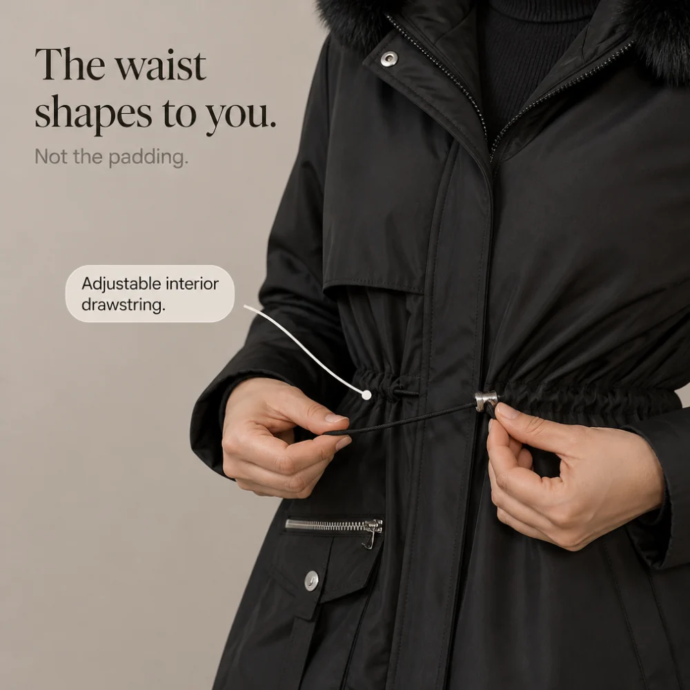 🧥 Polished Layers, Easy Comfort | Women's Longline Lapel Coat