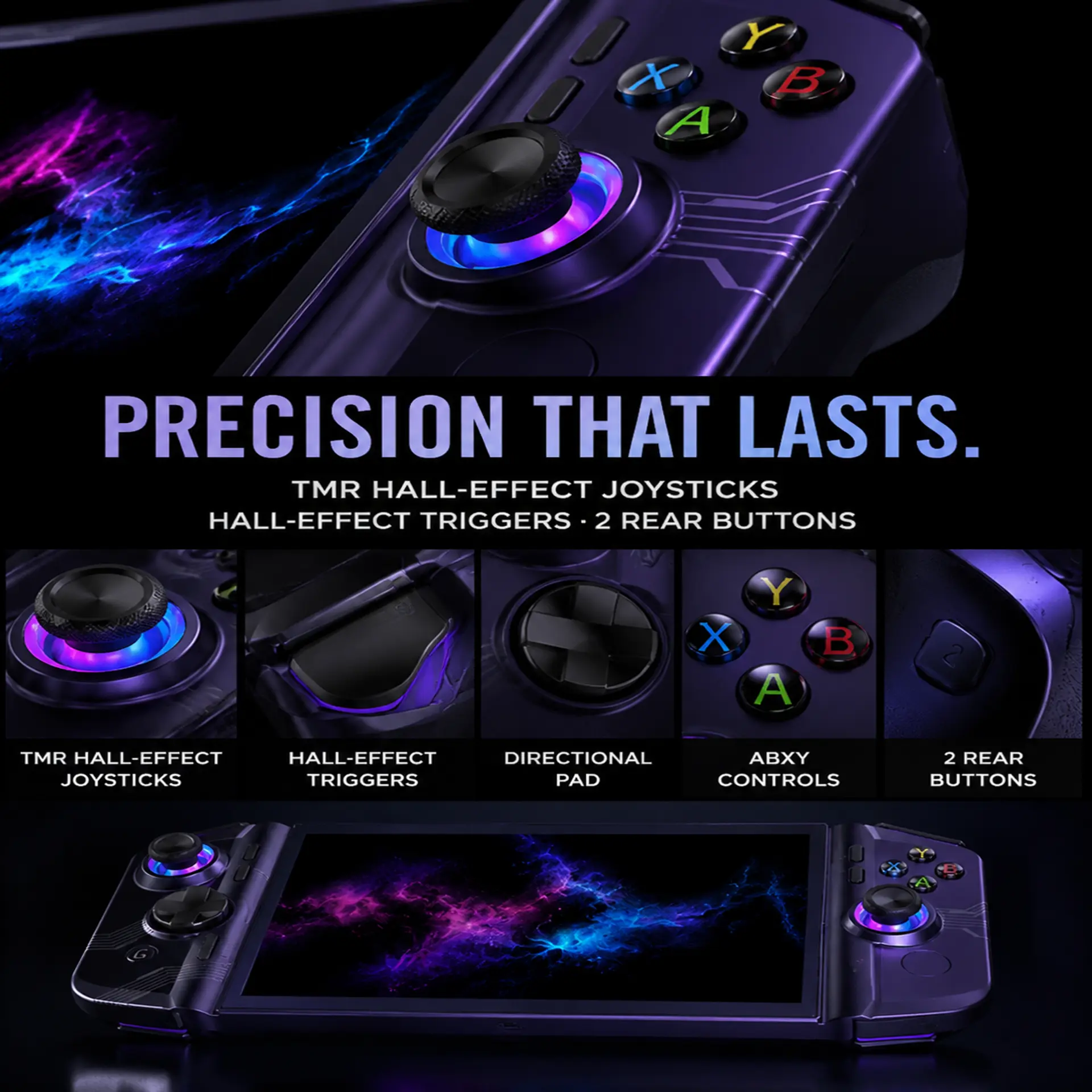 Dual Play Mini – 8" 2-in-1 Windows Gaming Handheld with Built-In Keyboard
