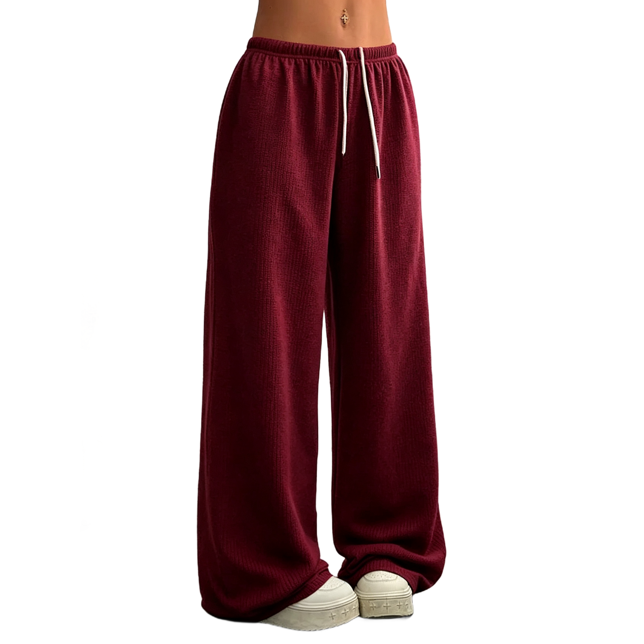 [Solid Color] Oversized Sports Pants Loose Lounge Pants