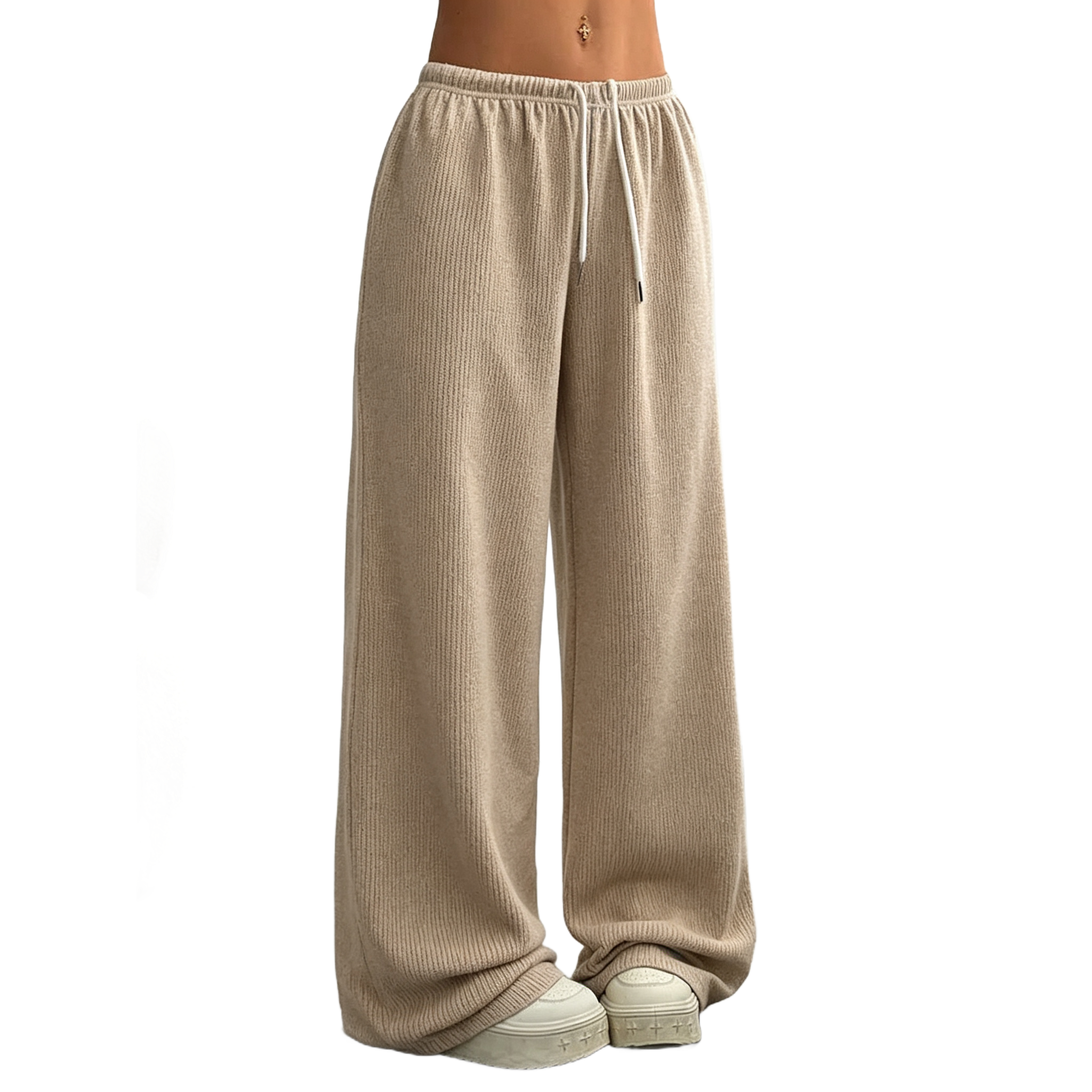 [Solid Color] Oversized Sports Pants Loose Lounge Pants