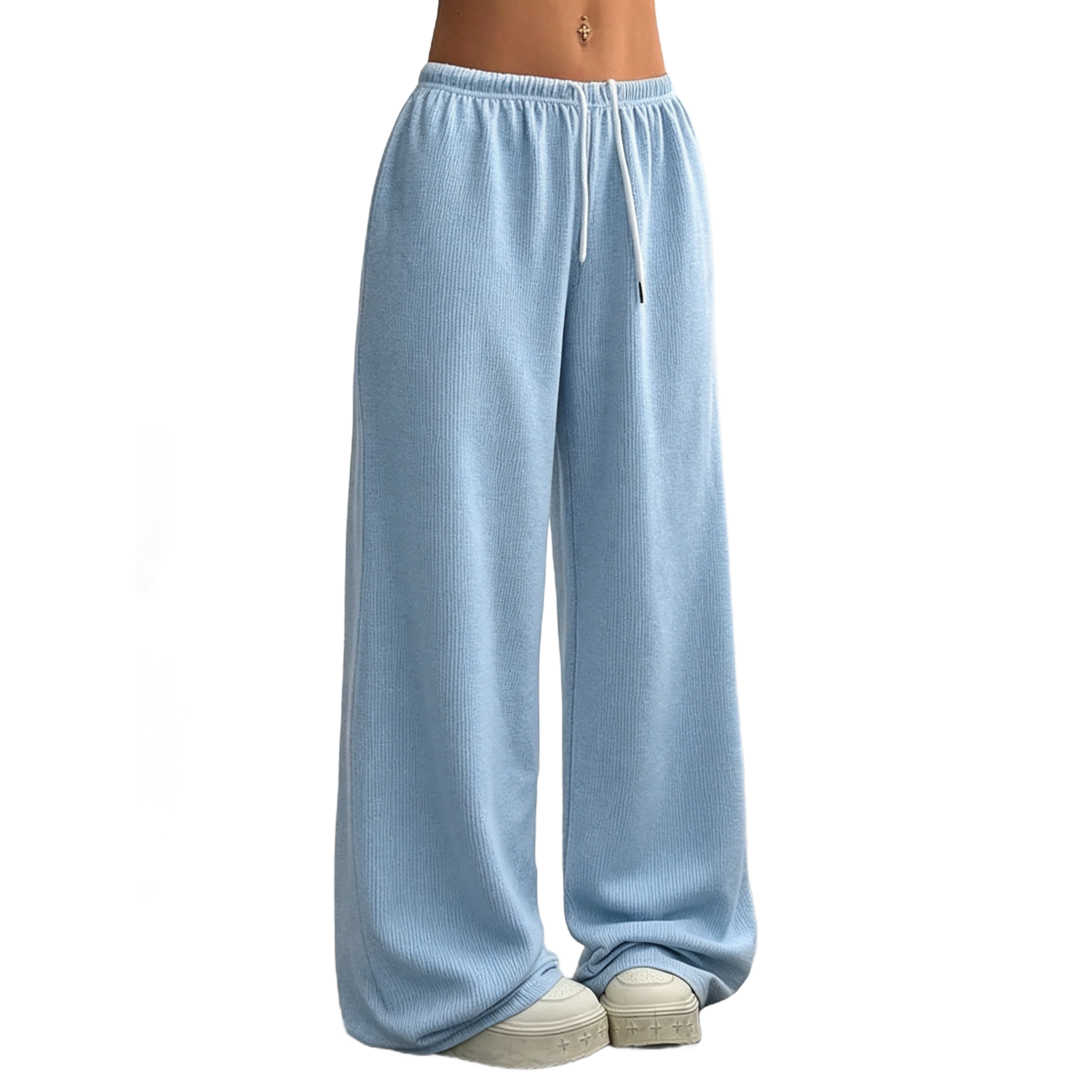[Solid Color] Oversized Sports Pants Loose Lounge Pants