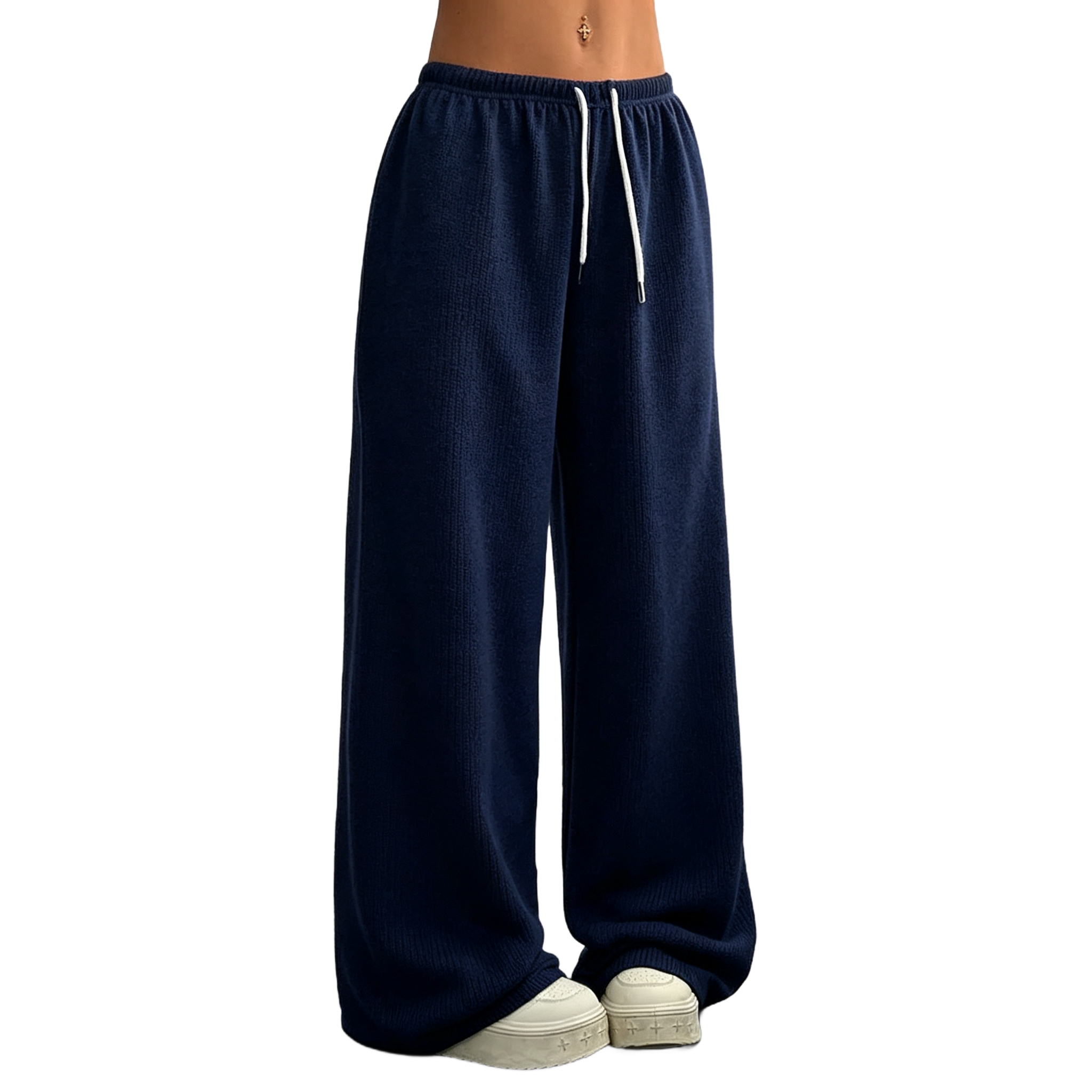 [Solid Color] Oversized Sports Pants Loose Lounge Pants
