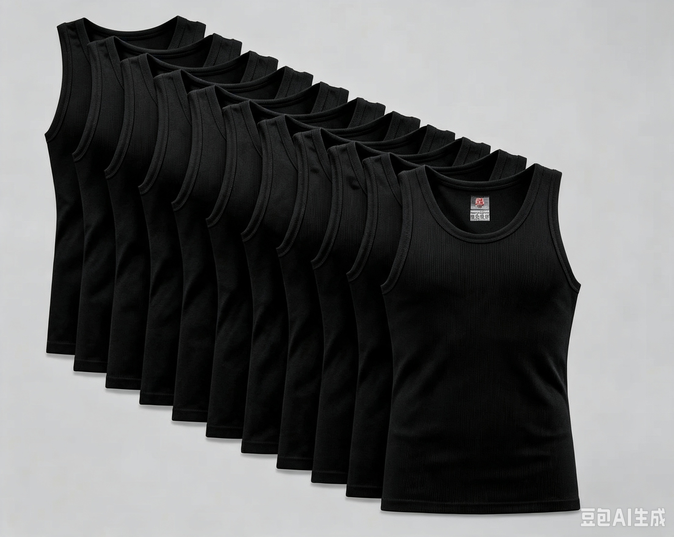 12 Pack Men’s Tank Tops Undershirts – Soft Cotton Ribbed Sleeveless A-Shirts, Stretch Fit Gym & Everyday Basics, Sizes XS–5XL