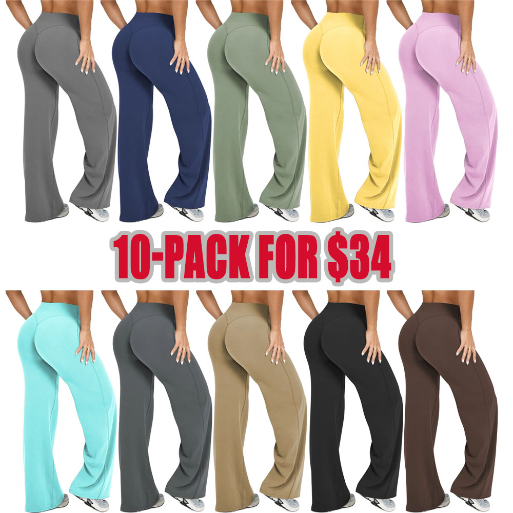 Women's Casual Wide Leg Sport Pants