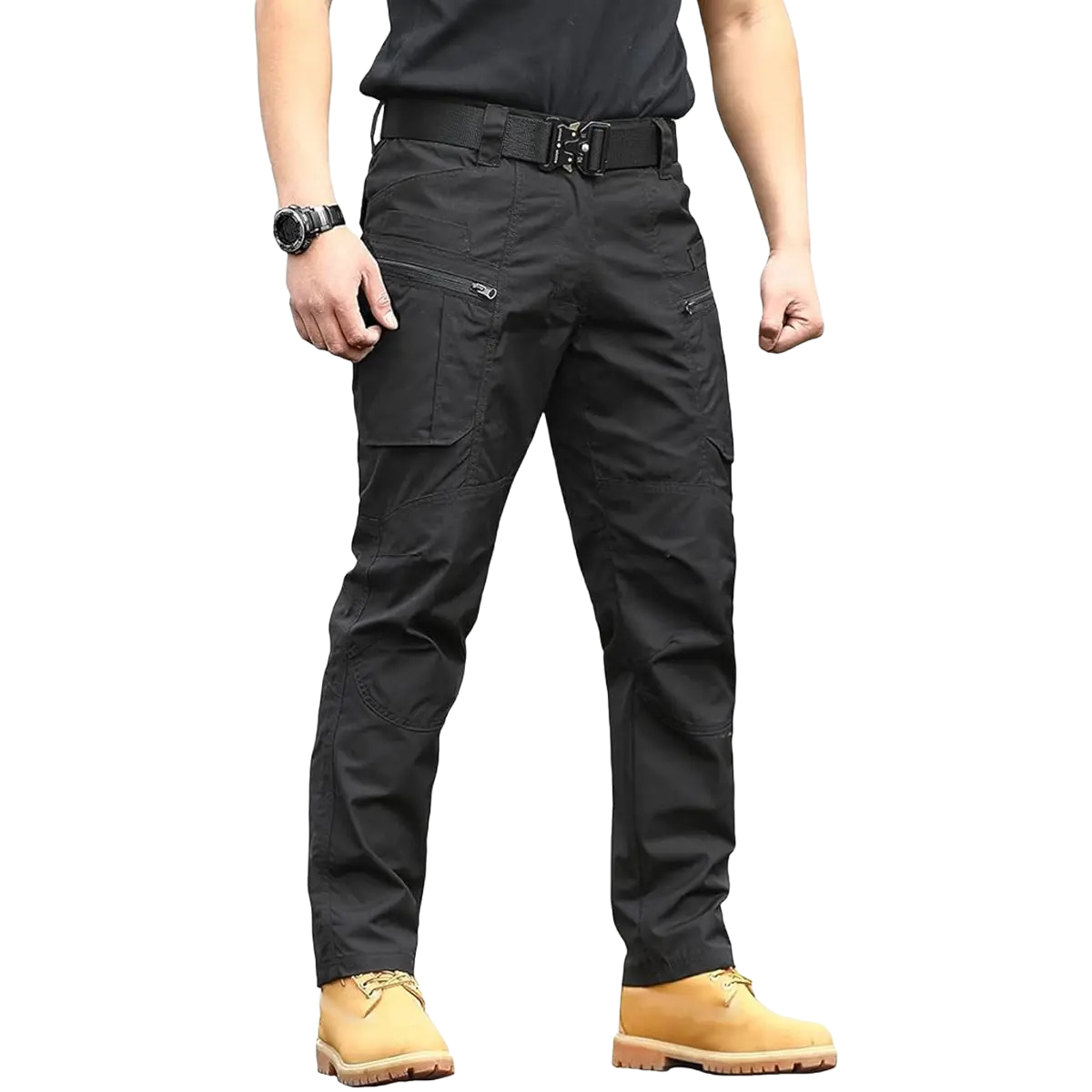 Men's Rip-Stop Tactical Pants Work Cargo Pants