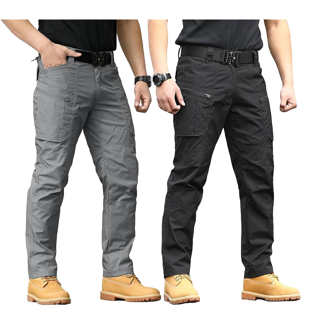 Men's Rip-Stop Tactical Pants Work Cargo Pants
