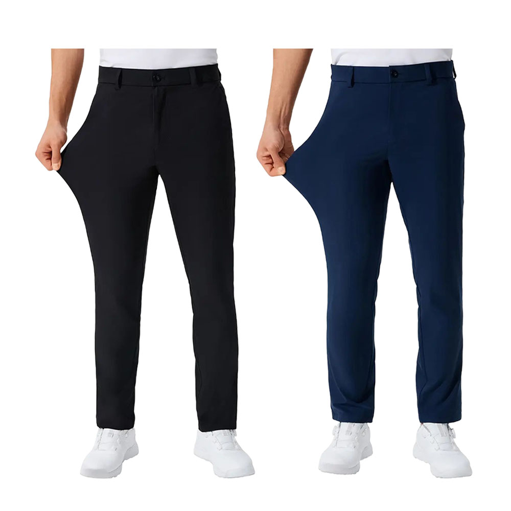 Men's Golf Pants 30"/32"/34" Inseam Lightweight Stretch Work Dress Pants Quick Dry Breathable Moisture Wicking Fabric