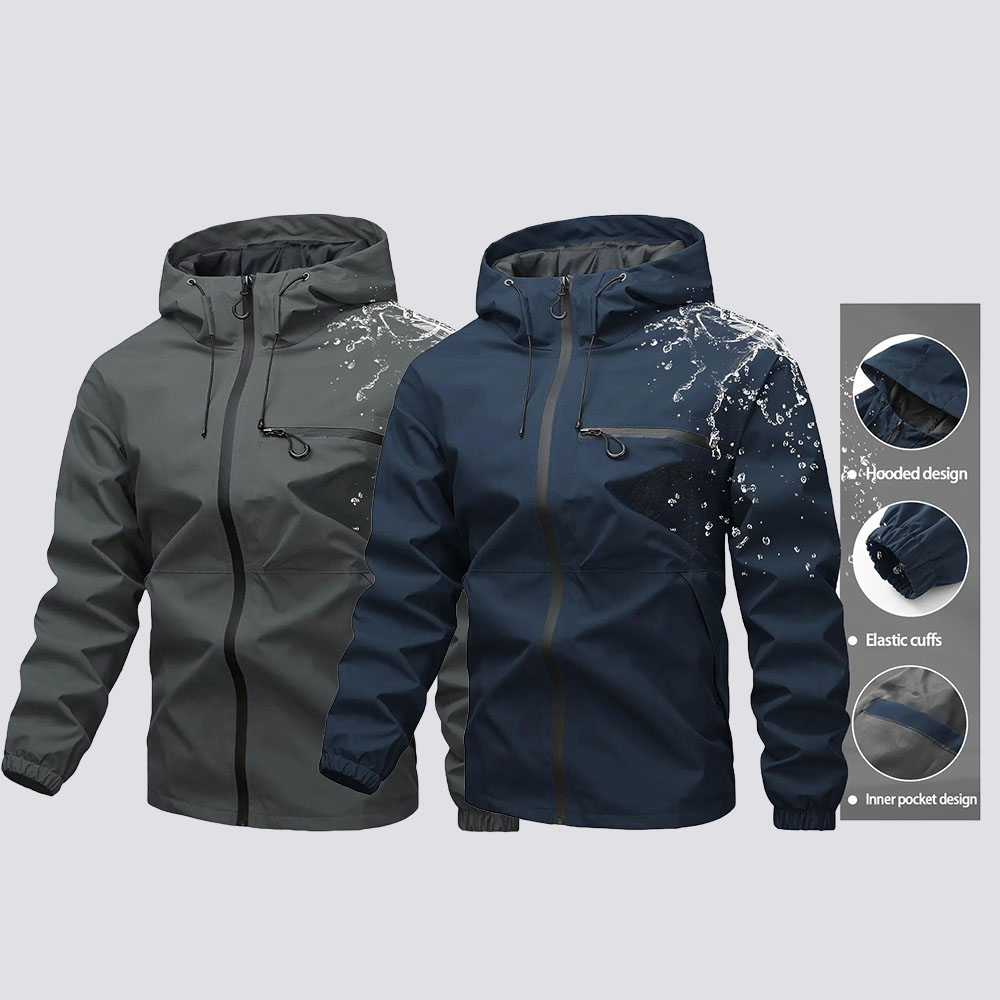 Unisex all-weather waterproof windproof jacke