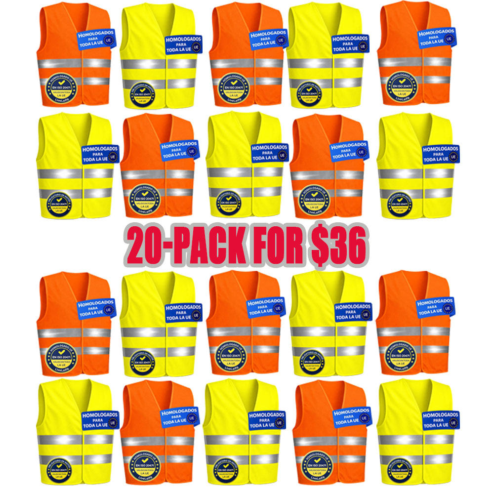 [Copy]Reflective Vest ISO 20471 Approved + Cover