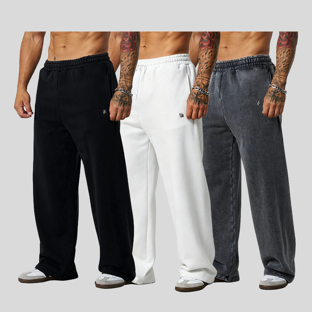 Men’s casual long pants breathable and comfortable; suitable for everyday wear