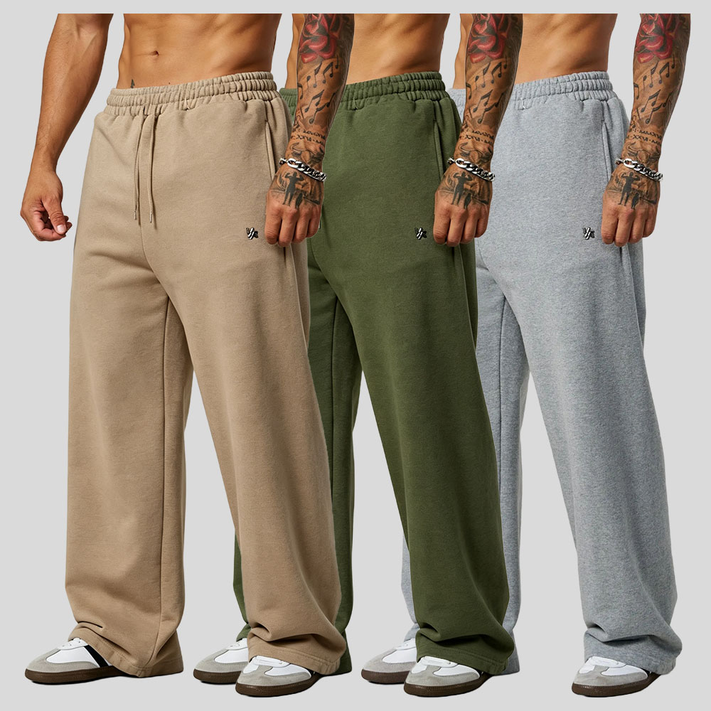 Men’s casual long pants breathable and comfortable; suitable for everyday wear