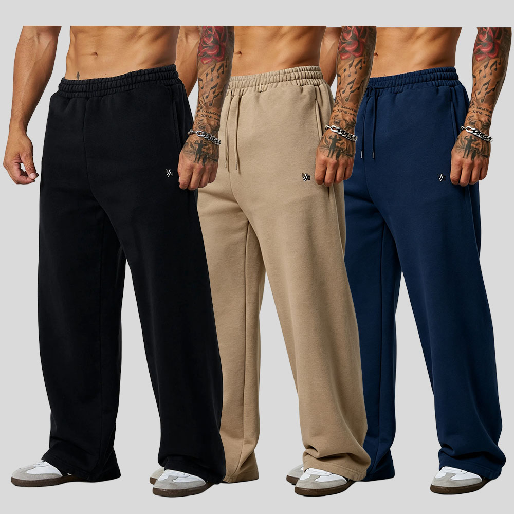 Men’s casual long pants breathable and comfortable; suitable for everyday wear