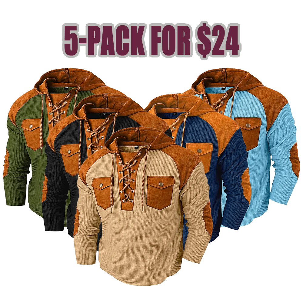 Men's hooded sweatshirt, new for autumn/winter, casual men's hoodie with drawstring and pockets