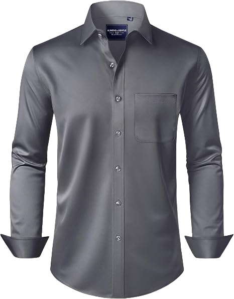 Men's Stain Sheild Business Casual Dress Shirts