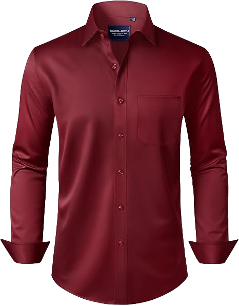 Men's Stain Sheild Business Casual Dress Shirts