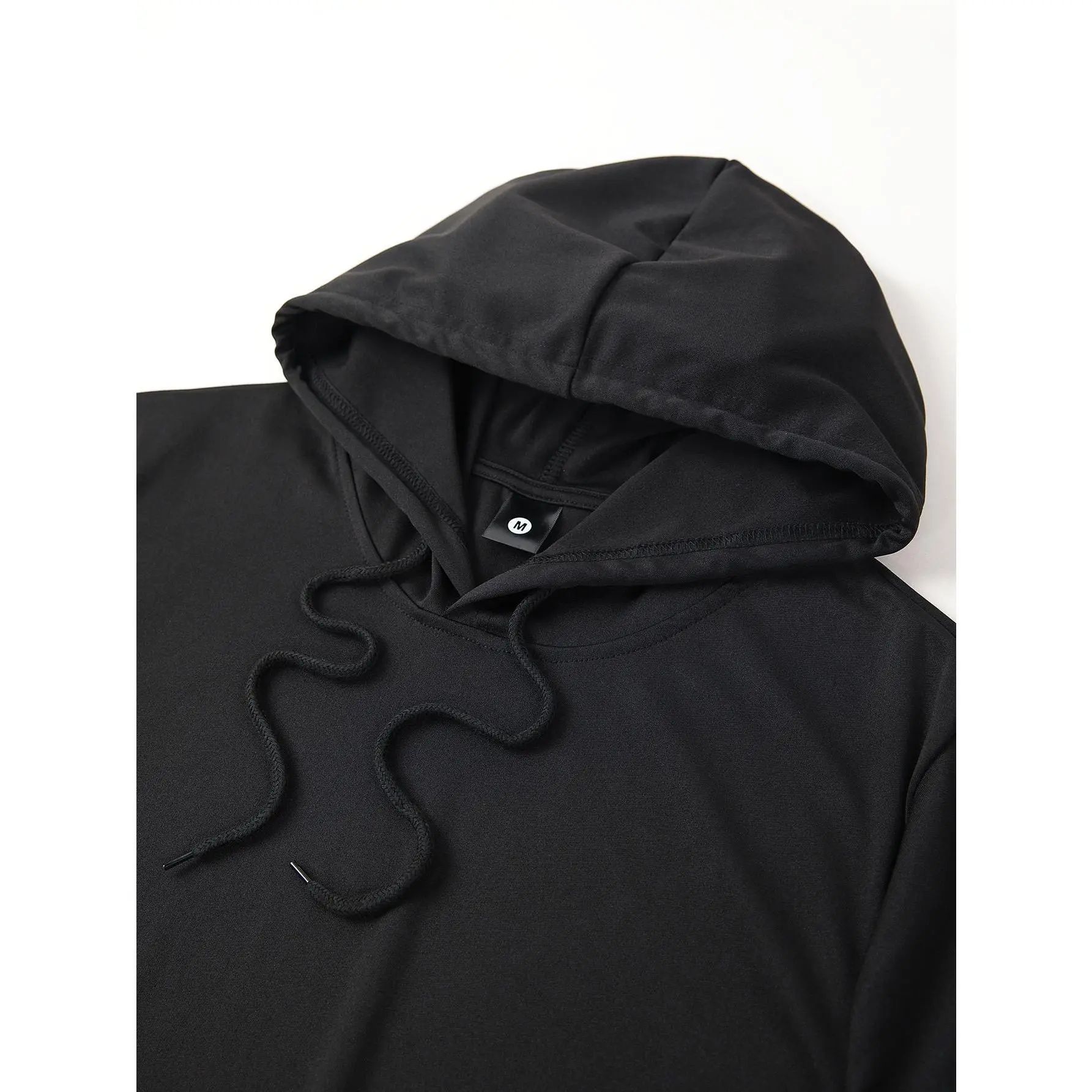 Men’s Lightweight Summer Hooded Short-Sleeve T-Shirt