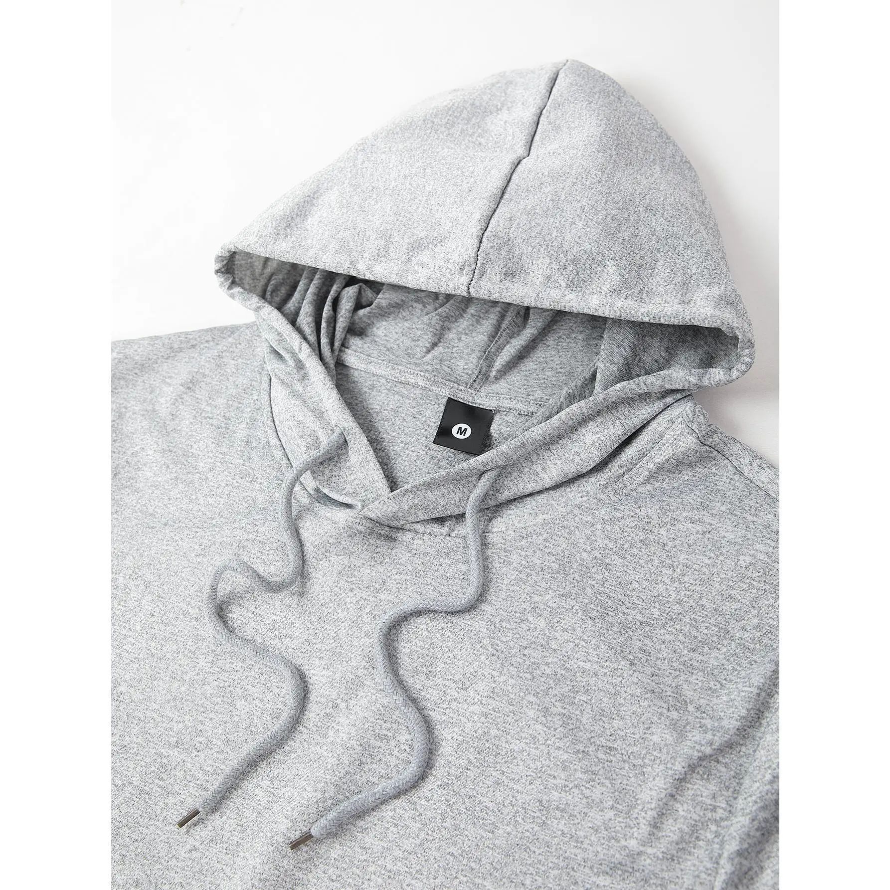 Men’s Lightweight Summer Hooded Short-Sleeve T-Shirt