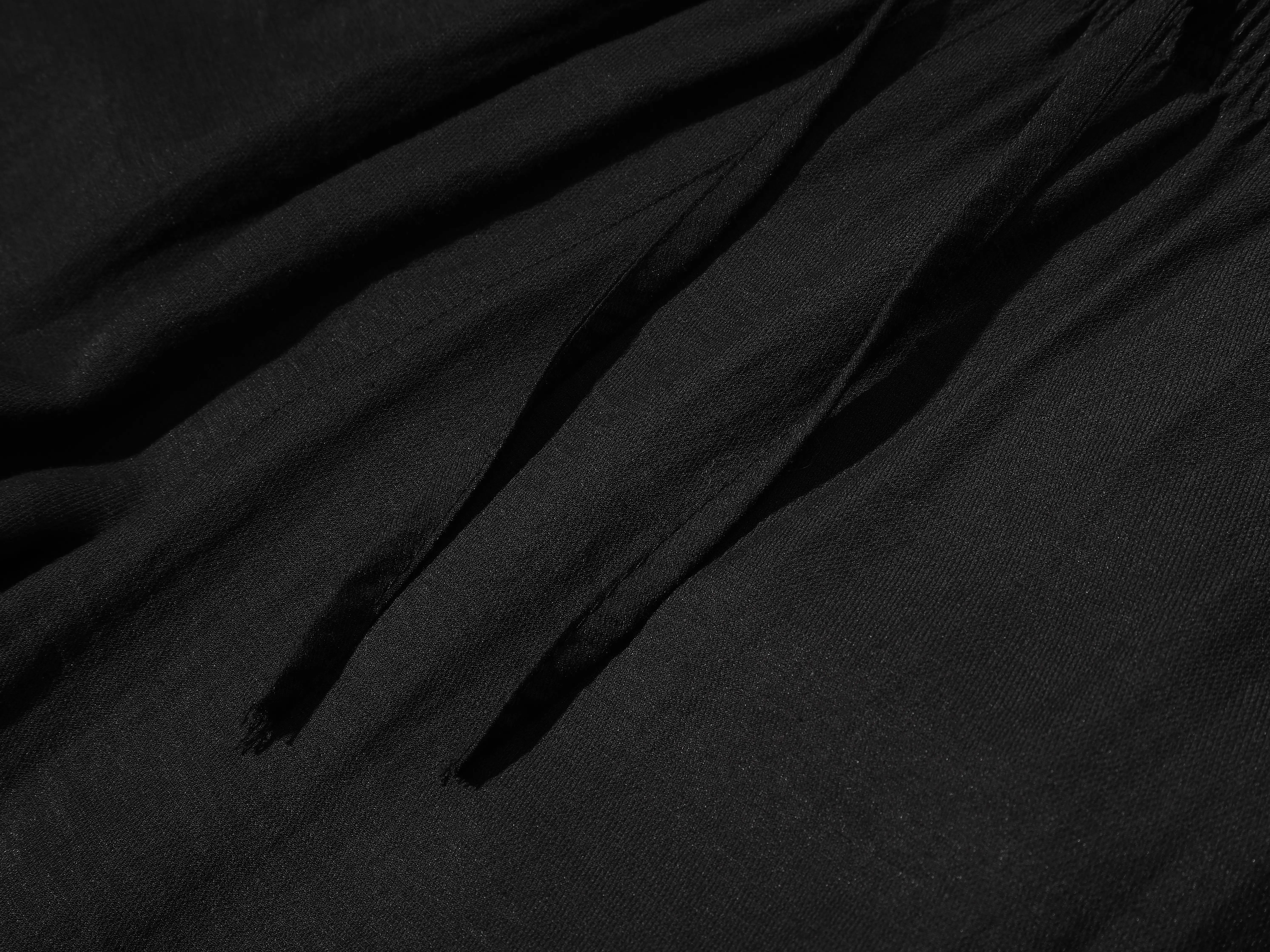 drawstring joggers for curvy/slightly fuller women, featuring a linen texture, high elastic waistband, loose wide legs