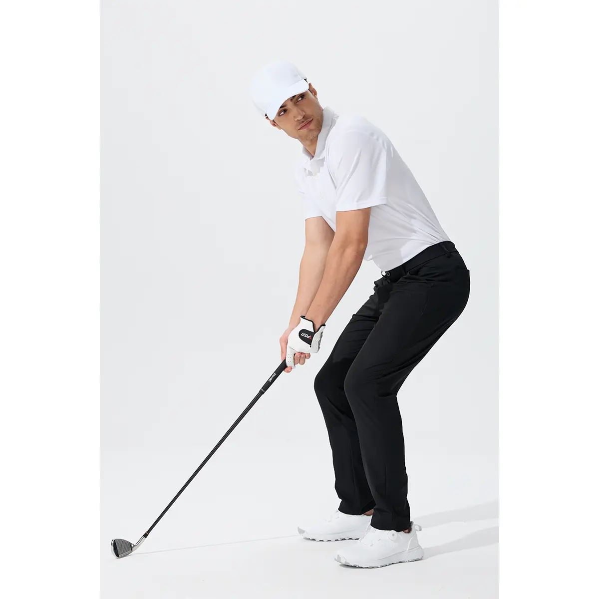Men's Golf Pants 30"/32"/34" Inseam Lightweight Stretch Work Dress Pants Quick Dry Breathable Moisture Wicking Fabric