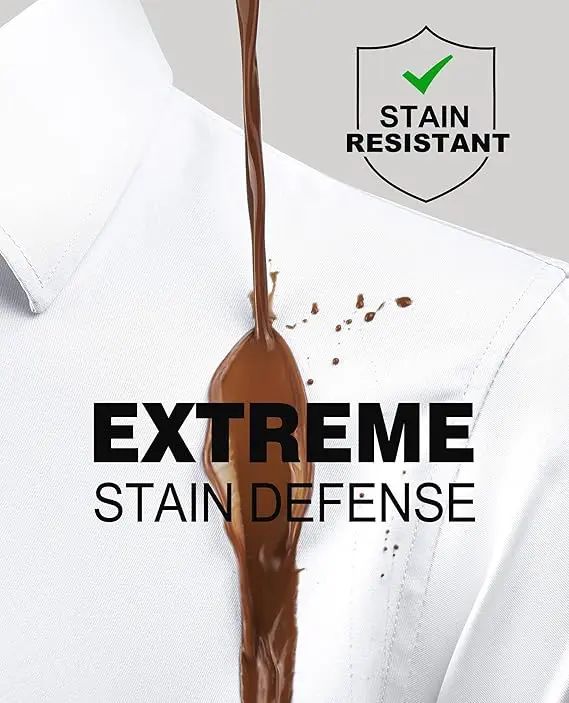 Men's Stain Sheild Business Casual Dress Shirts