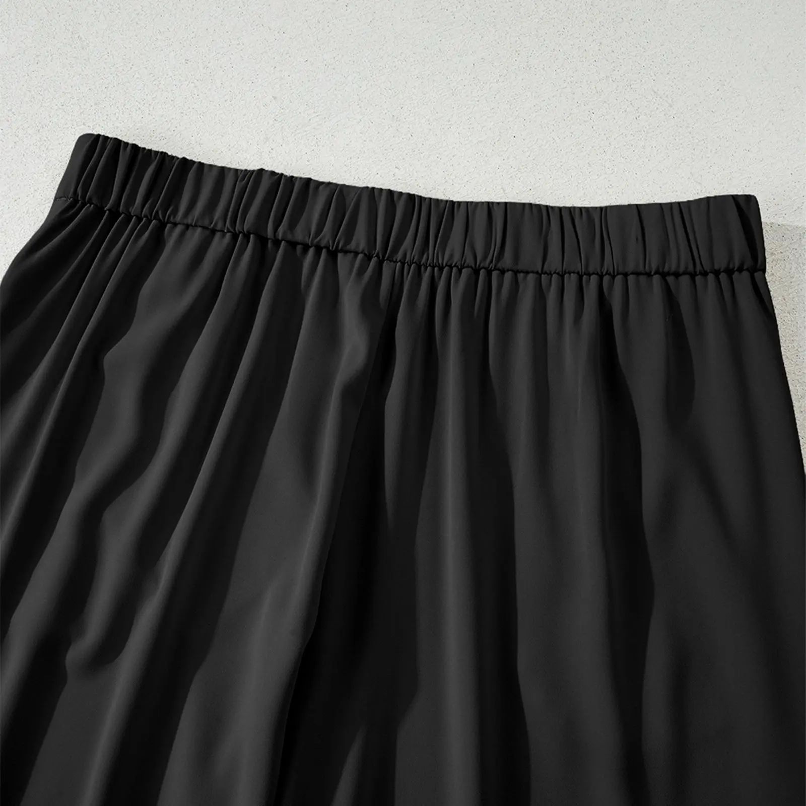 Womens Plus Size Wide Leg Dress Pants High Waisted Pleated Business
