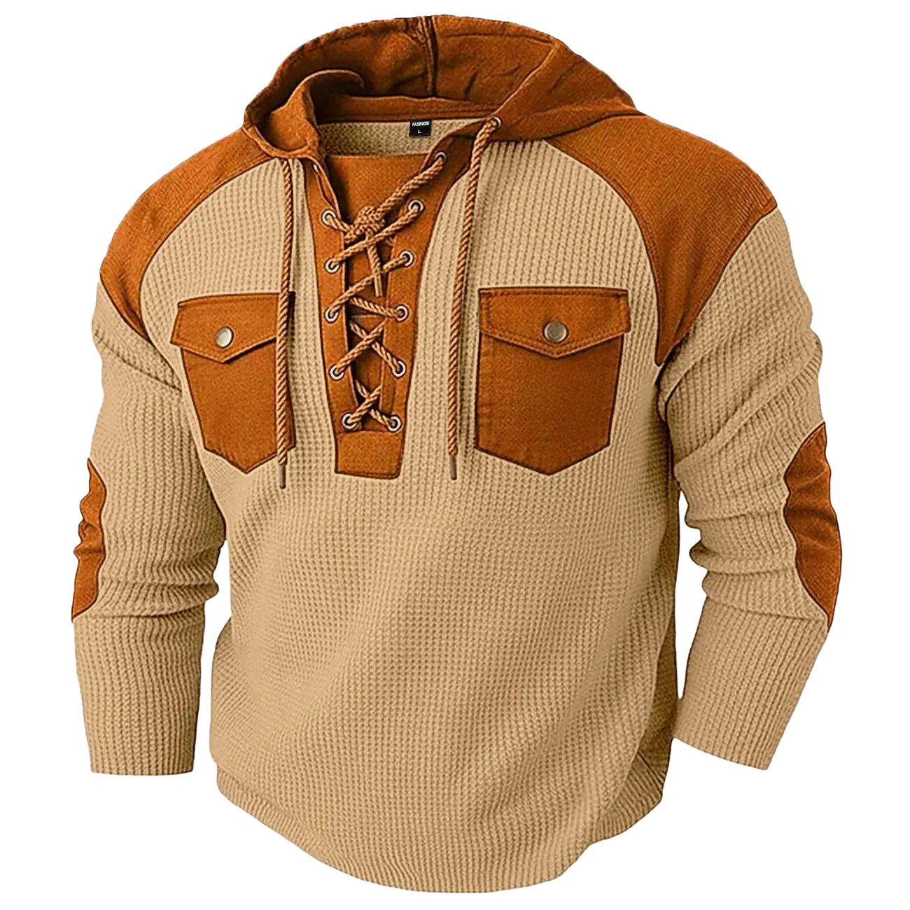 Men's hooded sweatshirt, new for autumn/winter, casual men's hoodie with drawstring and pockets