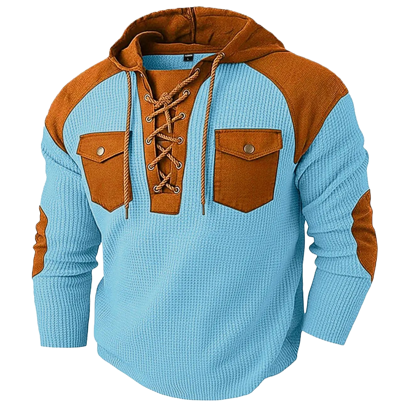 Men's hooded sweatshirt, new for autumn/winter, casual men's hoodie with drawstring and pockets