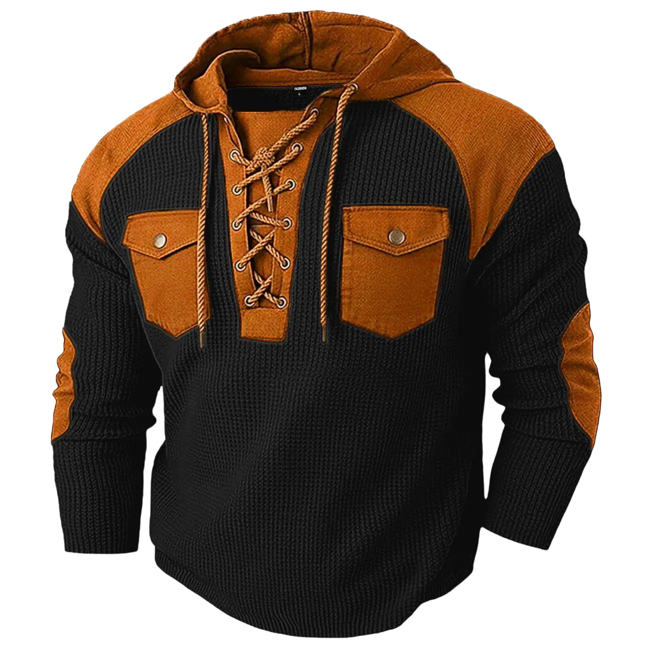 Men's hooded sweatshirt, new for autumn/winter, casual men's hoodie with drawstring and pockets