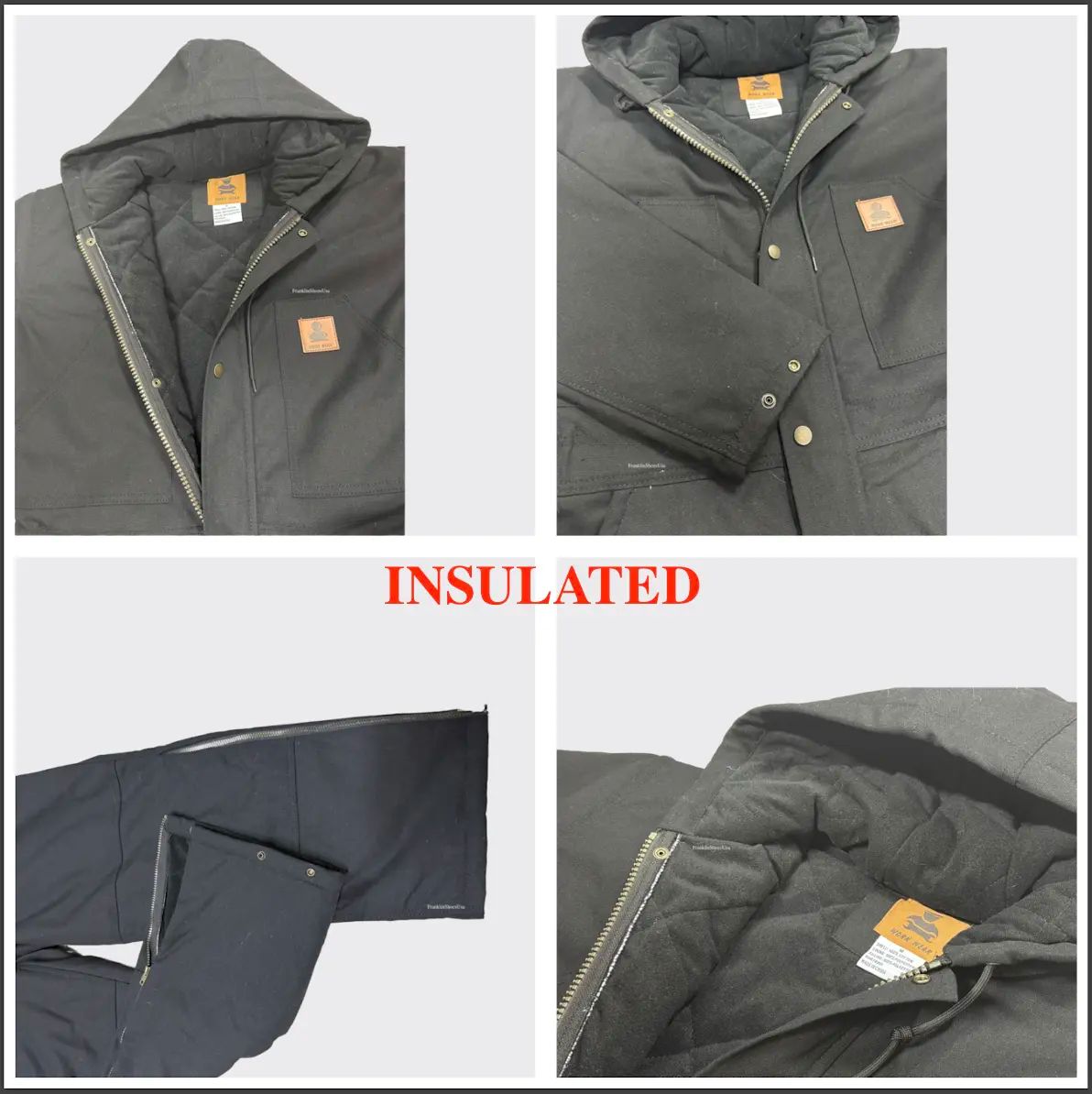 Protection and Multiple Pockets - Casual, Fabric Menswear Classic