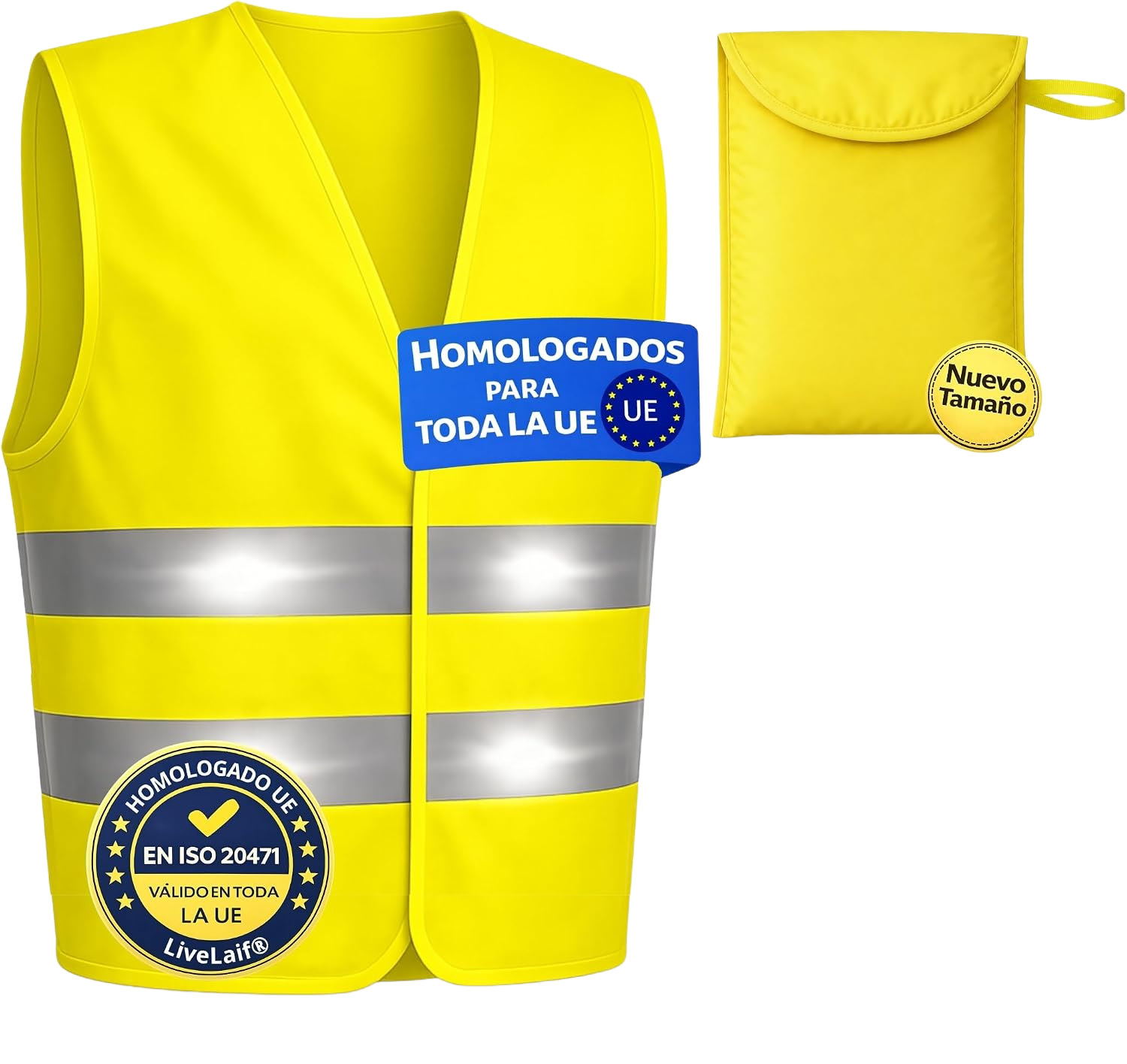 [Copy]Reflective Vest ISO 20471 Approved + Cover