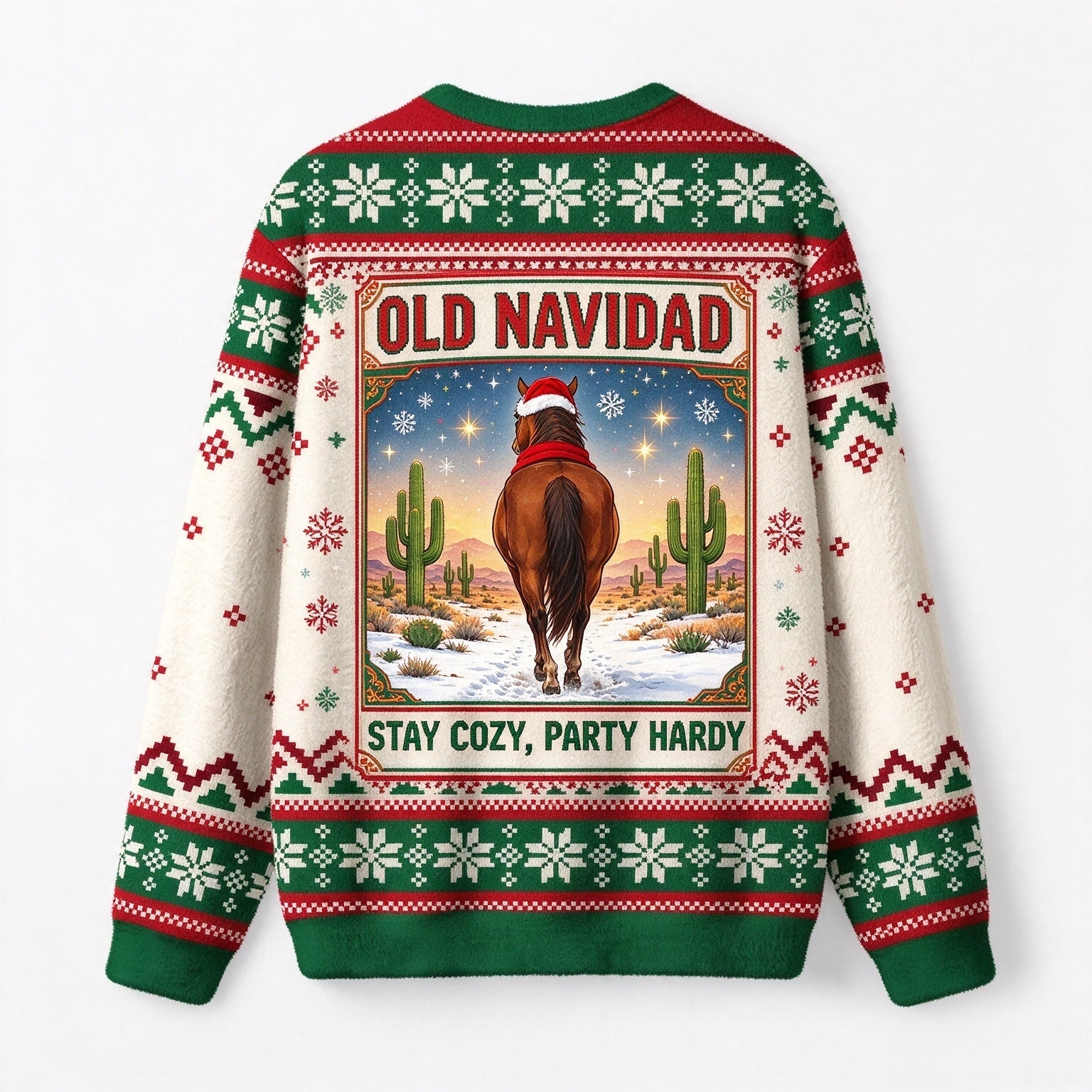 Cute Desert Animal Ugly Christmas Sweater