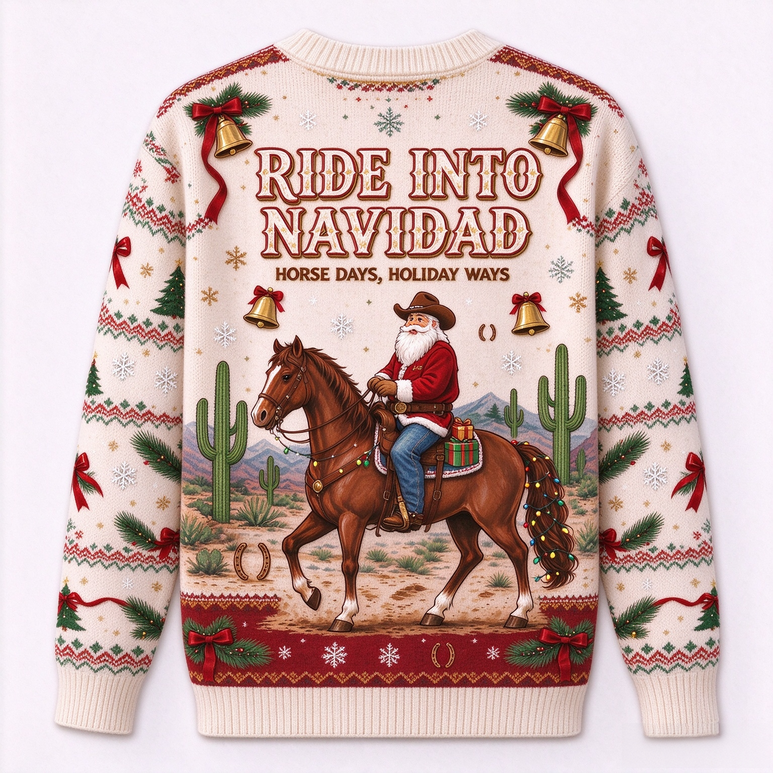 Western Ugly Christmas Sweater