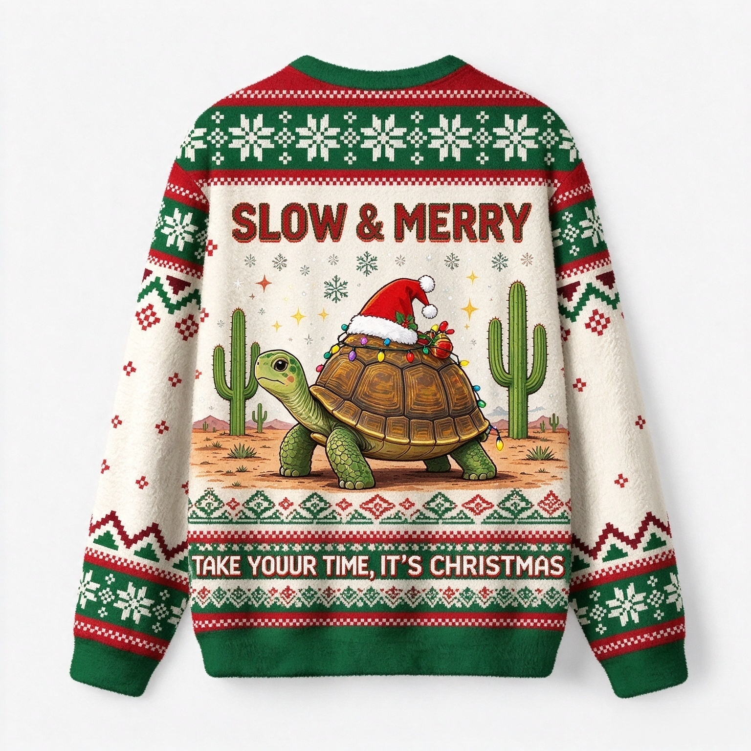 Cute Desert Animal Ugly Christmas Sweater