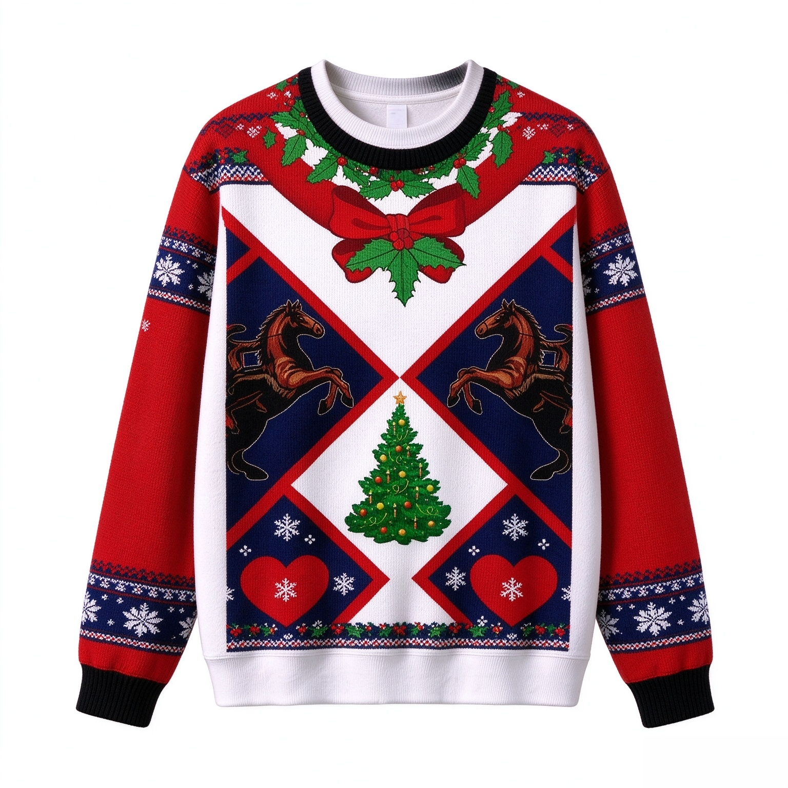 Cowboy Christmas sweater