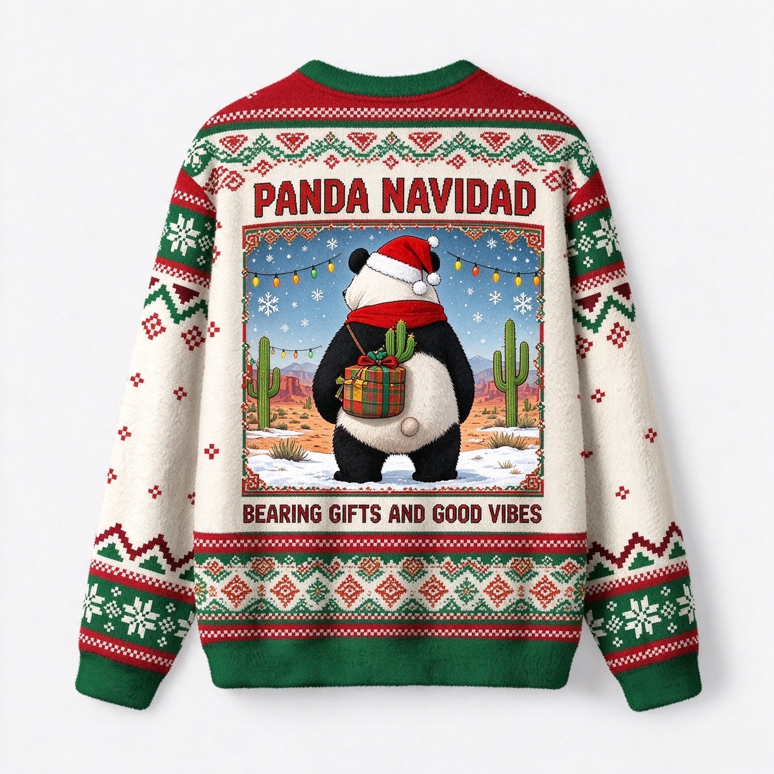 Cute Desert Animal Ugly Christmas Sweater