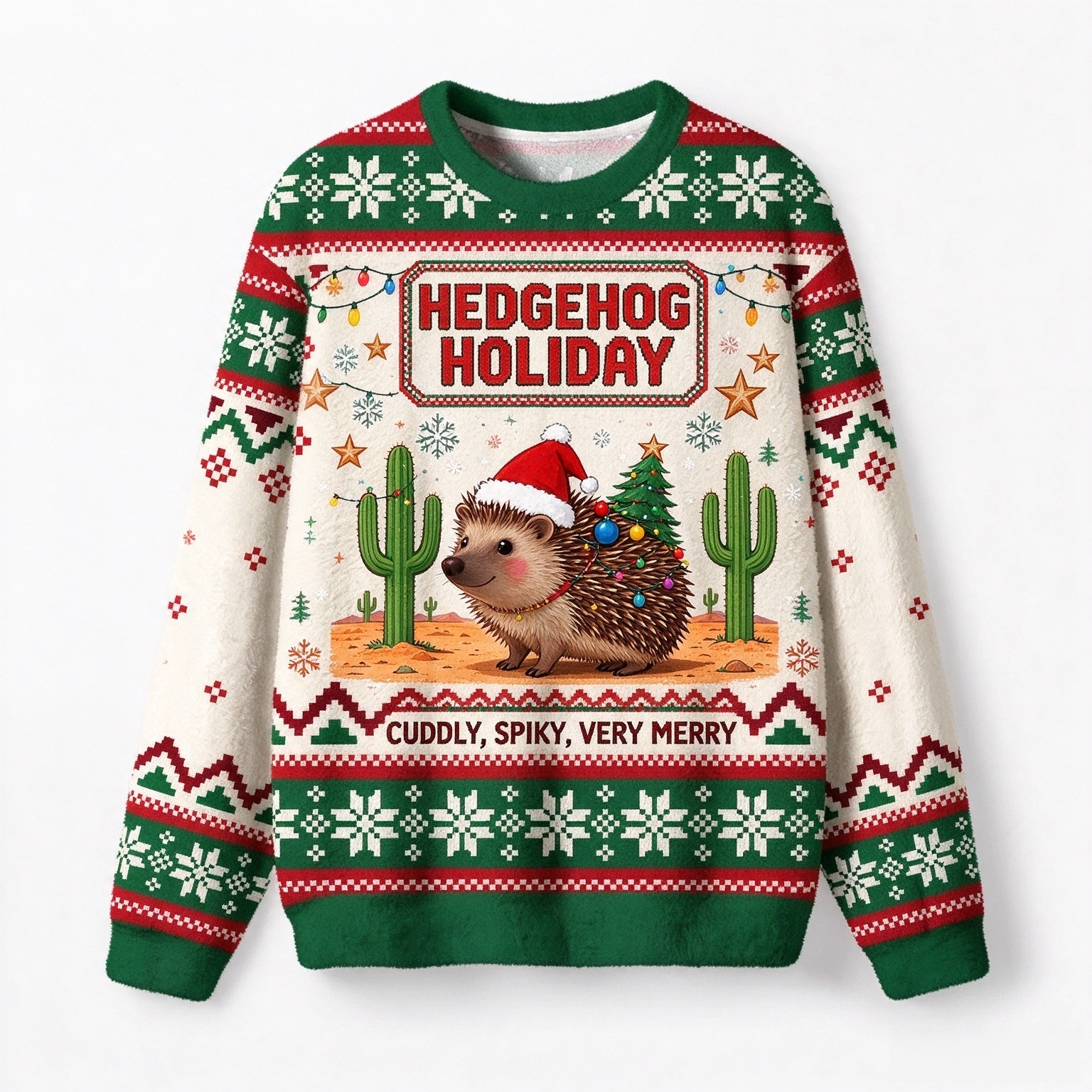 Cute Desert Animal Ugly Christmas Sweater