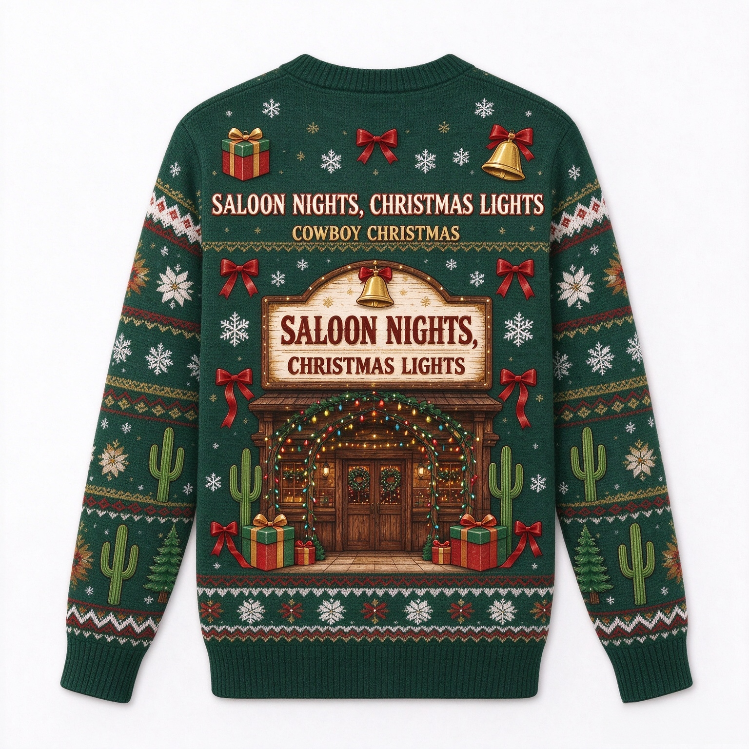 Western Ugly Christmas Sweater